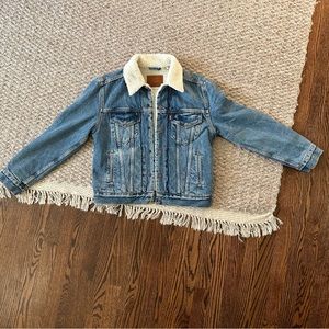 Levis/Sherpa trucker jacket/XS